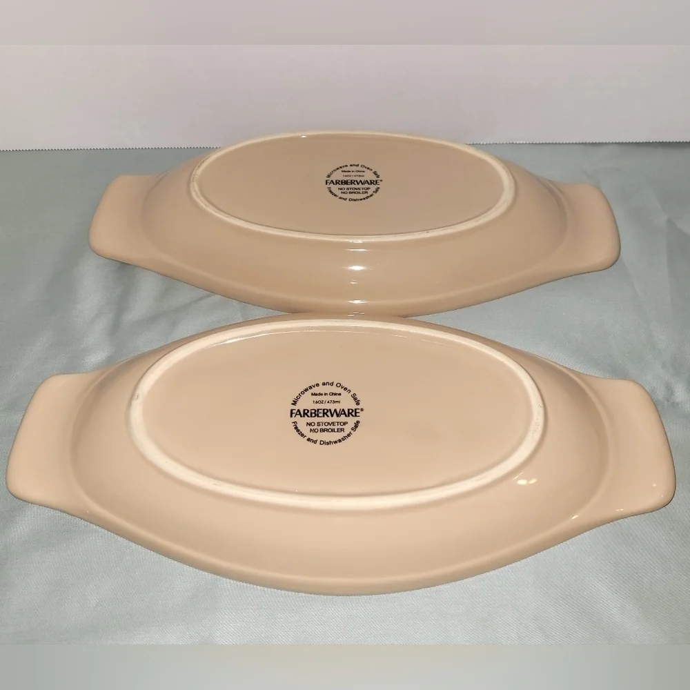 2 Tan Farberware 12
